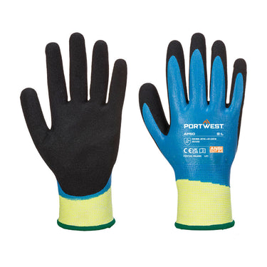 Portwest AP50 Cut Resistant D13 Nitrile Aqua Glove