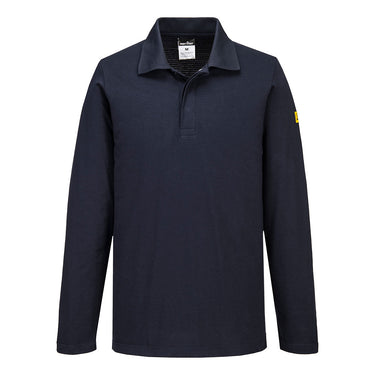 Portwest AS23 Anti-Static Long Sleeve Polo