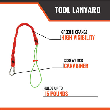 Malta Dynamics Tool Lanyard – Fall Protection