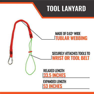 Malta Dynamics Tool Lanyard – Fall Protection