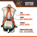 Malta Dynamics Warthog Side D-Ring Harness – Fall Protection
