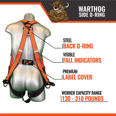 Malta Dynamics Warthog Side D-Ring Harness – Fall Protection