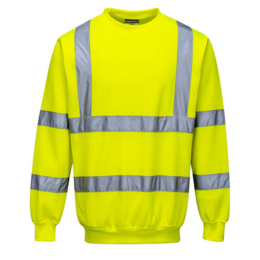 Portwest B303 Class 3 Pullover Crewneck Sweatshirt