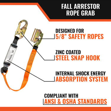 Malta Dynamics Fall Arrestor Rope Grab – Fall Protection