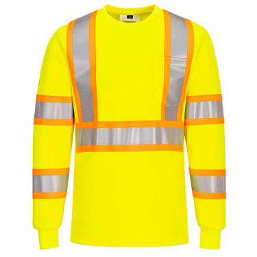 Portwest CA111 Class 3 X-Back Long Sleeve T-Shirt