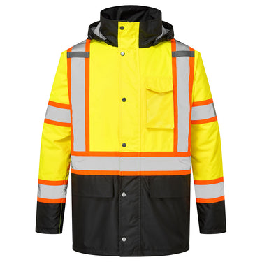 Portwest CA369 Class 3 X-Back Contrast Winter Traffic Jacket