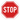 Slip-Gard™ Adhesive Floor Safety Sign: Stop