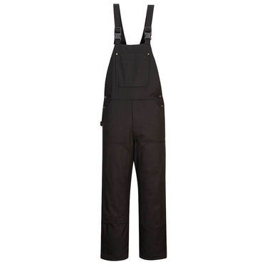 Portwest DC802 DuraDuck Work Quilt Lined Bib Overall