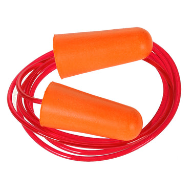 Portwest EP08  Corded PU Foam Ear Plugs - 200 Pair