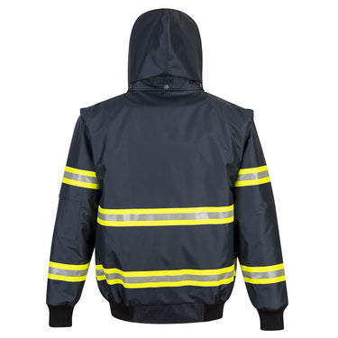 Portwest F126 Iona Xtra Enhanced Visibility 3-in-1 Bomber Jacket