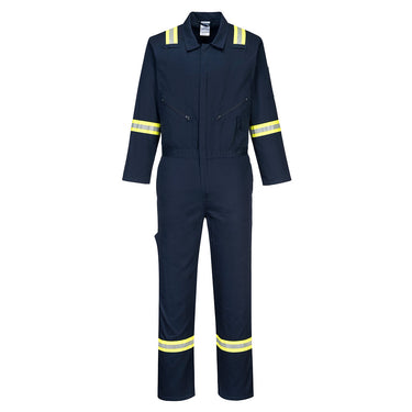 Portwest F129 Iona Xtra Enhanced Visibility Cotton Coverall