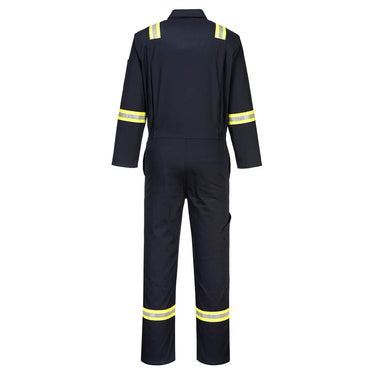 Portwest F129 Iona Xtra Enhanced Visibility Cotton Coverall