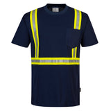 Portwest F131 Enhanced Visibility Short Sleeve T-Shirt