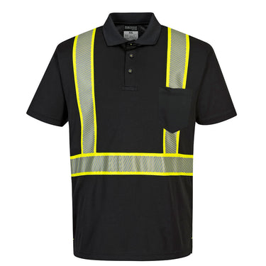 Portwest F140 Enhanced Visibility Short Sleeve Polo