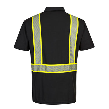 Portwest F140 Enhanced Visibility Short Sleeve Polo