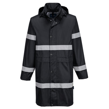 Portwest F437 Enhanced Visibility 40" Rain Coat