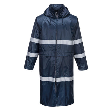 Portwest F438 Enhanced Visibility 47" Rain Coat