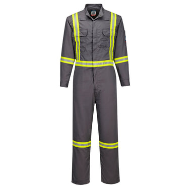 Portwest FR525 Bizflame Xtra Enhanced Visibility Coverall