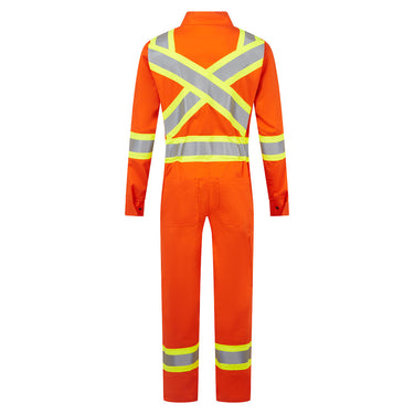 Portwest FR526 Enhanced Visibility FR X-Back Coverall