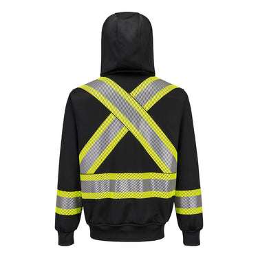 Portwest FR747 Enhanced Visibility FR X-Back Hoodie
