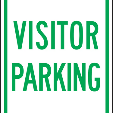 Traffic Sign: Visitor Parking – Signs & Labels