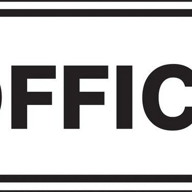 Facility Traffic Sign: Office – Signs & Labels