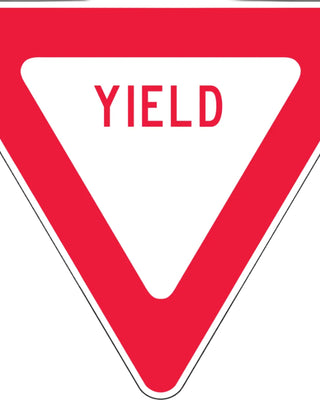 Traffic Signs: Yield – Signs & Labels