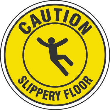 LED Sign Projector Lens: Caution Slippery Floor – Signs & Labels