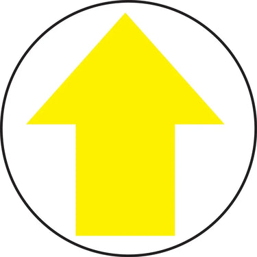 LED Sign Projector Lens: Yellow Arrow – Signs & Labels