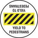 LED Sign Projector Lens: Yield to Pedestrians – Signs & Labels