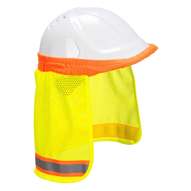 Portwest HA16 Enhanced Visibility Hard Hat Neck Shade