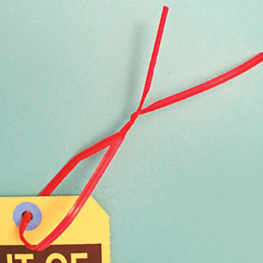 Twist Ties: 12-in. (Red) – Lockout/Tagout
