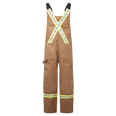 Portwest IAS3122 Avenger Enhanced Visibility FR Duck Bib Pants