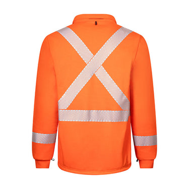 Portwest IOS329 Enhanced Visibility Zipper FR Fleece Jacket