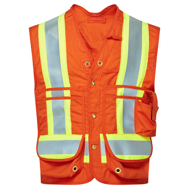 Portwest IUS1130 Enhanced Visibility FR Surveyor Vest