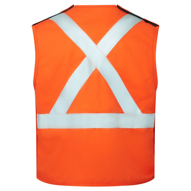 Portwest IUS1715 Ultrasoft Enhanced Visibility Breakaway Yard Vest