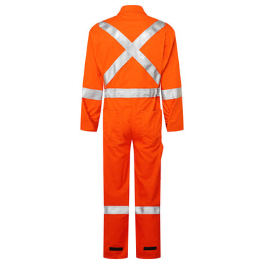 Portwest IUS408 Enhanced Visibility X-Back Deluxe Coverall