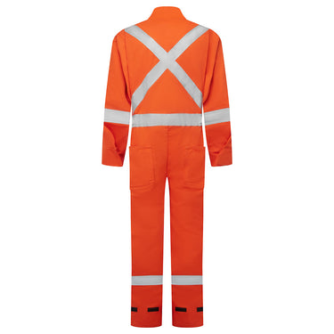 Portwest IUS409 Enhanced Visibility X-Back Deluxe Coverall