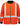 Portwest IUS417 Enhanced Visibility X-Back Quilted Freezer Jacket