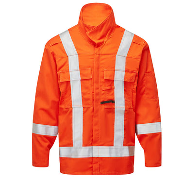 Portwest IUS452 Enhanced Visibility X-Back Suit-All Top