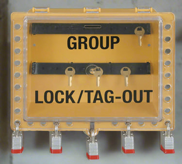 Group Lockout View Boxes – Lockout/Tagout