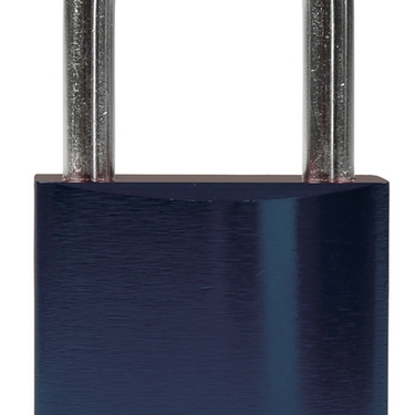 Compact Anodized Aluminum Padlock – Lockout/Tagout