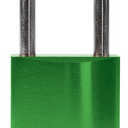 Compact Anodized Aluminum Padlock – Lockout/Tagout