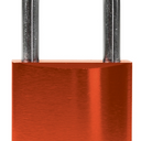 Compact Anodized Aluminum Padlock – Lockout/Tagout