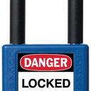 Brass Body Padlock With Plastic Cover - 1 3/4 Inch Body – Lockout/Tagout