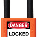 Brass Body Padlock With Plastic Cover - 1 3/4 Inch Body – Lockout/Tagout