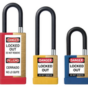 Brass Body Padlock With Plastic Cover - 1 3/4 Inch Body – Lockout/Tagout