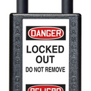 Brass Body Padlock With Plastic Cover - 3 Inch Body – Lockout/Tagout
