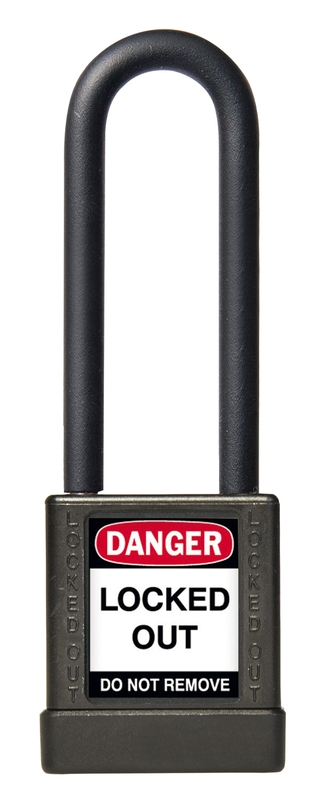 Brass Body Padlock With Plastic Cover - 1 3/4 Inch Body – Lockout/Tagout
