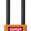 Brass Body Padlock With Plastic Cover - 1 3/4 Inch Body – Lockout/Tagout